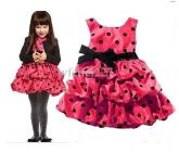 Vestido de princesa para meninas estilo em camadas